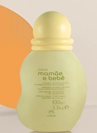 Óleo para Massagem Mamãe e Bebê Flor de Laranjeira